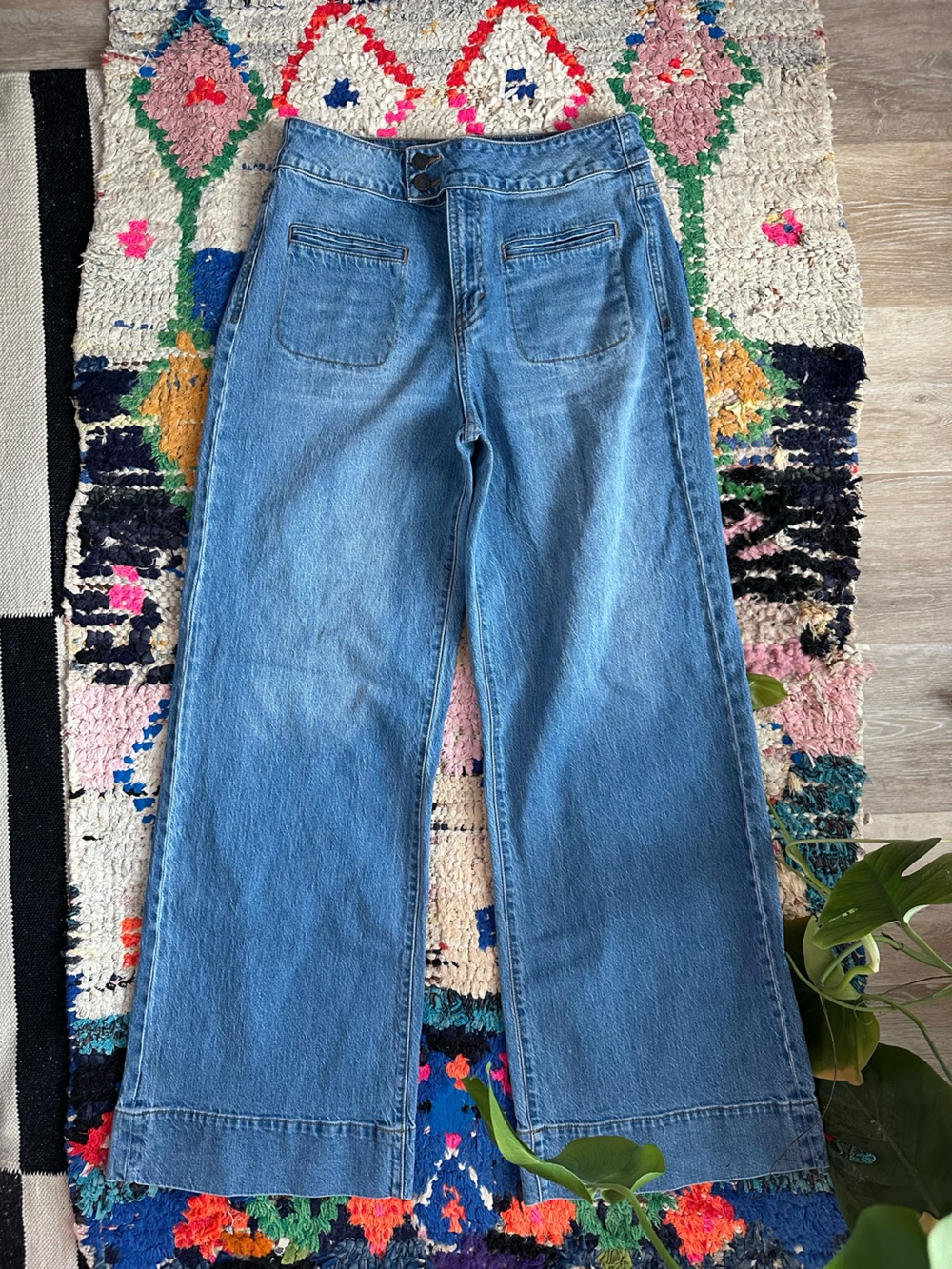 Habitual Light Blue Wide-Leg Jeans